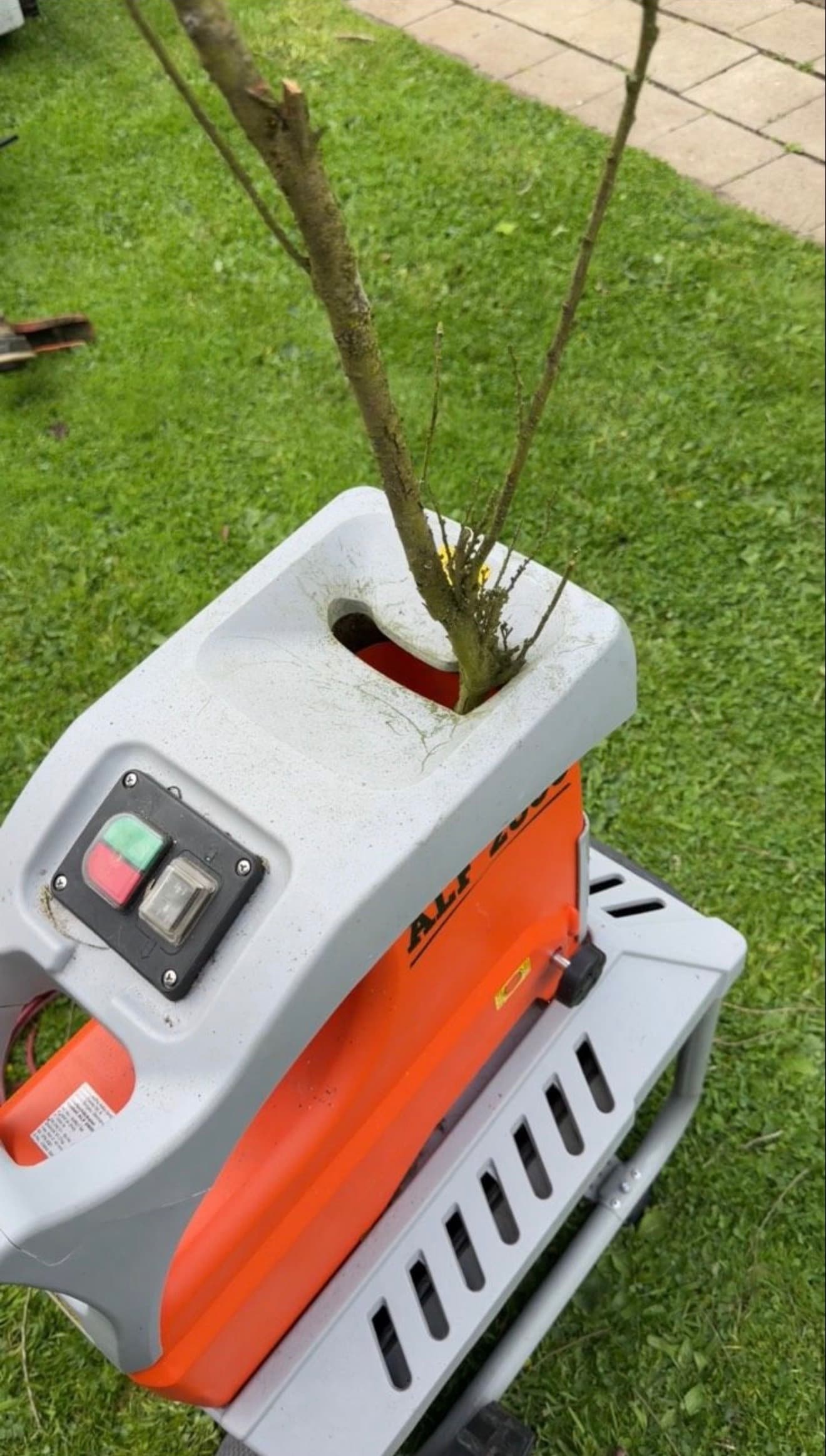 Atika ALF 2800 Asthäcksler Gartenhäcksler Grünhäcksler
