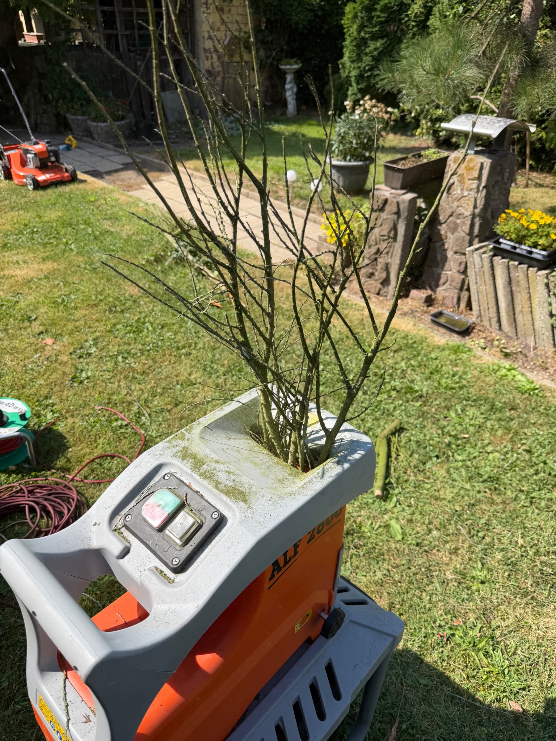 Atika ALF 2800 Asthäcksler Gartenhäcksler Grünhäcksler 2