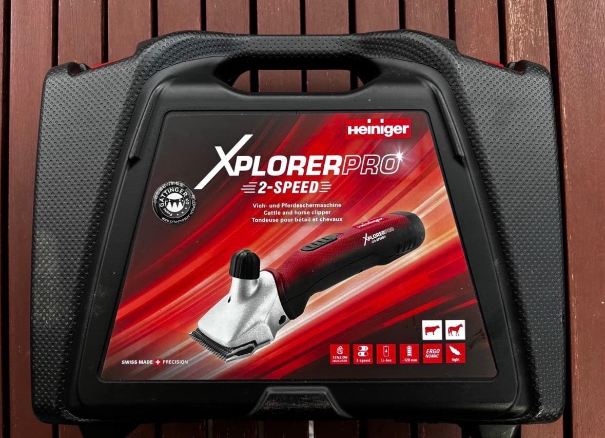 Heiniger XplorerPro Schermaschine für Pferde & Vieh