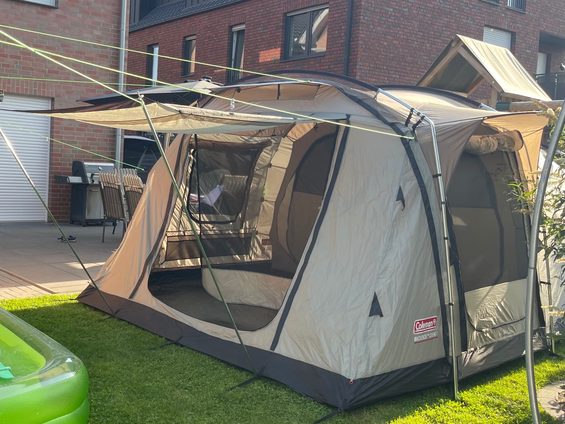 Coleman Mackenzie Cabin 4 Zelt Campen Camping