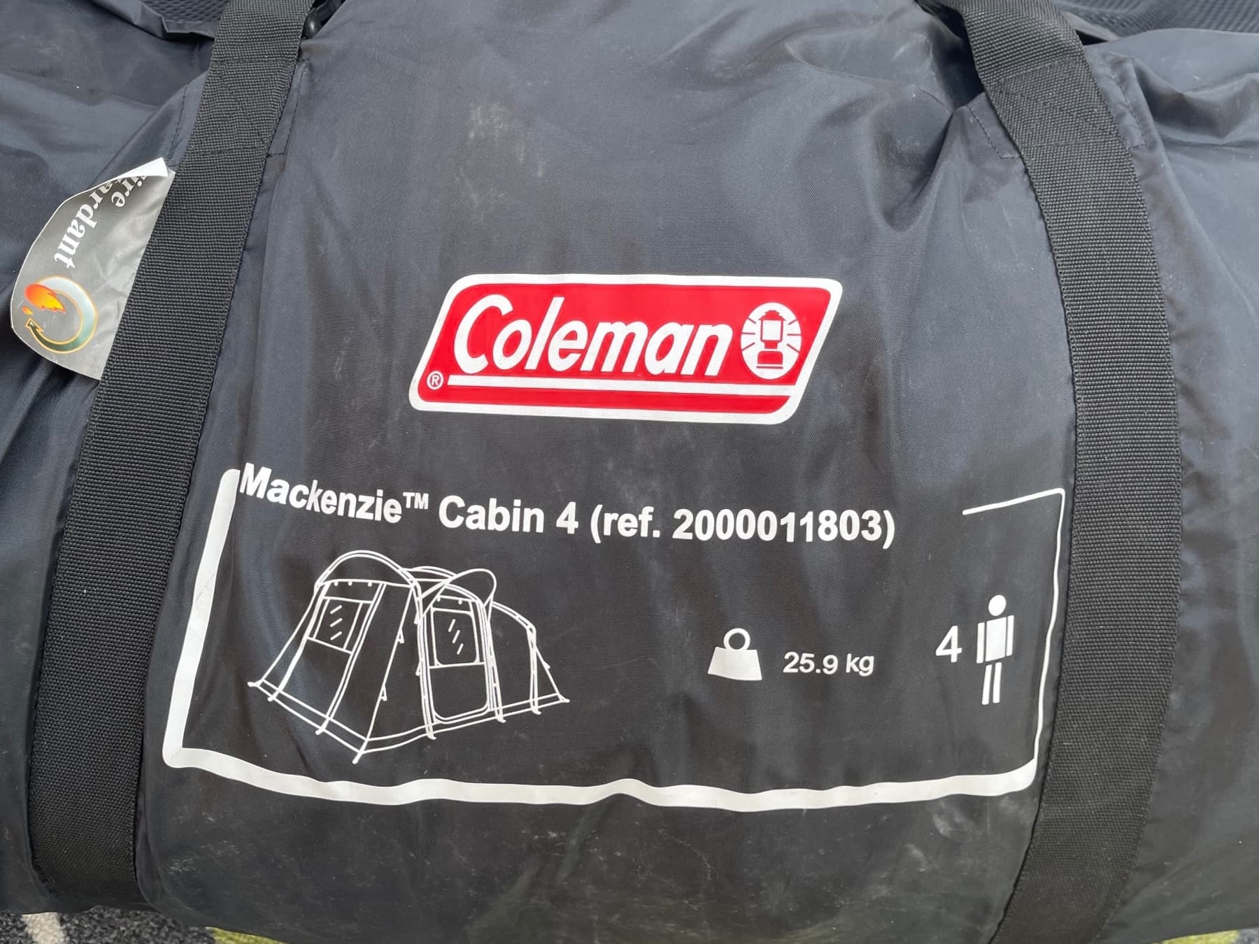 Coleman Mackenzie Cabin 4 Zelt Campen Camping 3