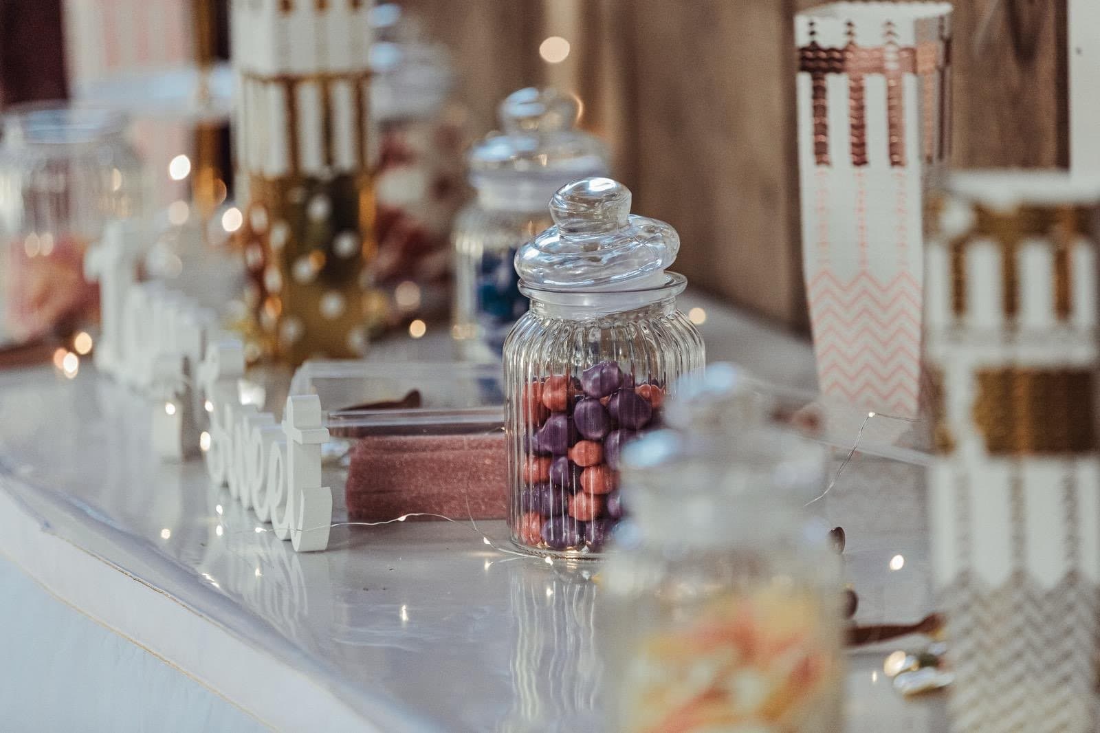 Wunderschönes Candy-Bar Set für Hochzeiten & Events 2